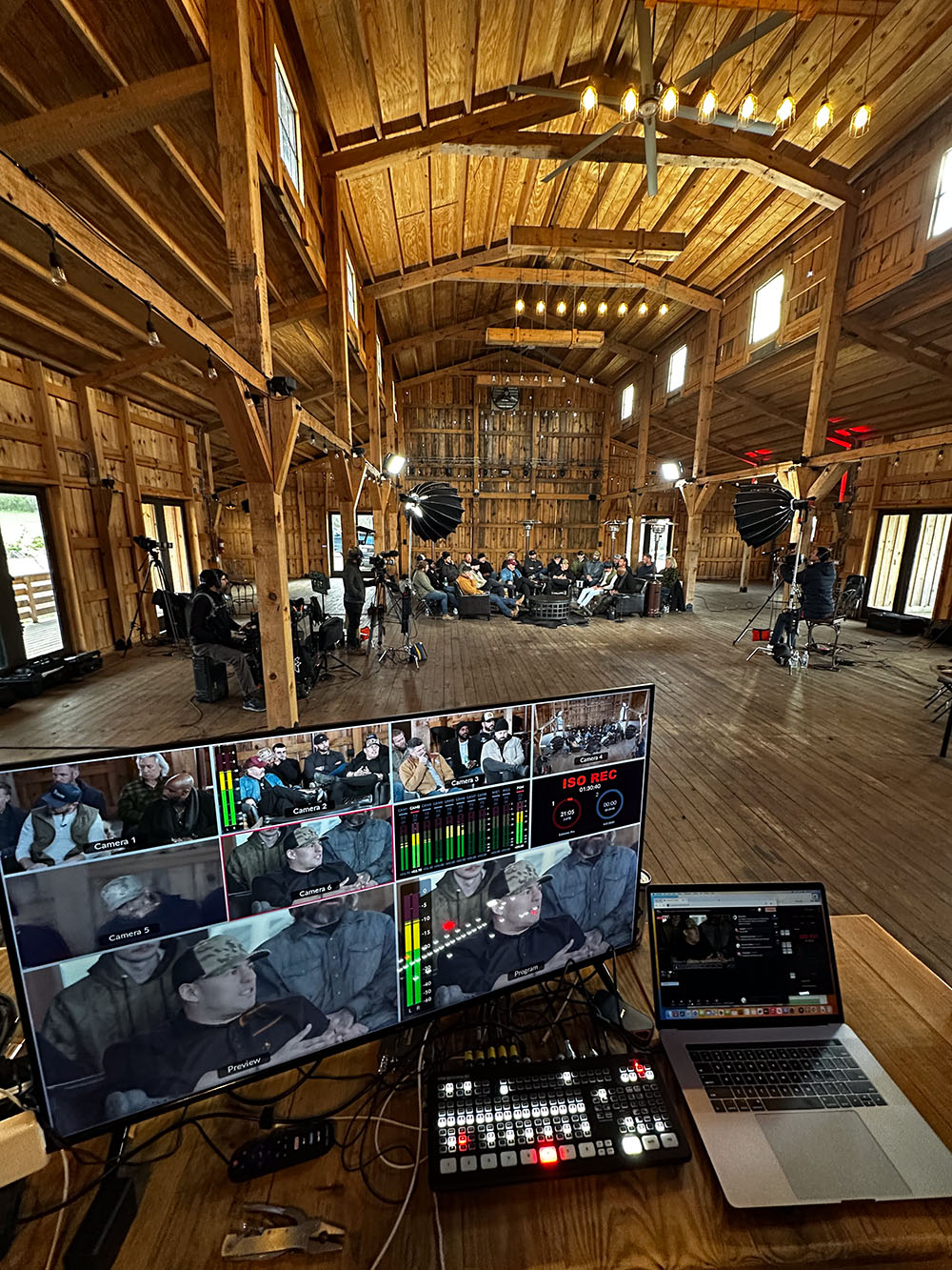 5-Camera Live Stream Broadcast Setup | Anthem Film Multi-Camera Production